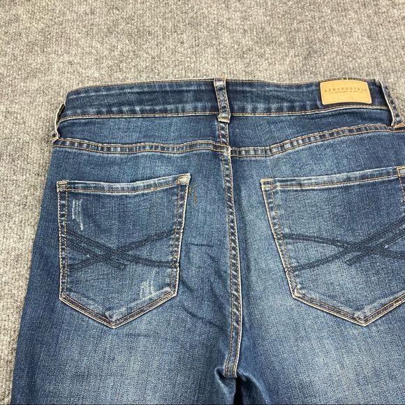 Aeropostal high waisted ankle jegging 4 distressed - Picture 9 of 11